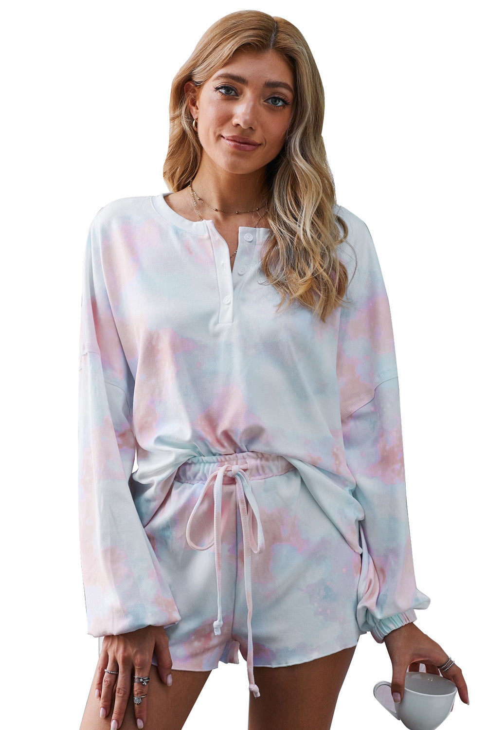 Floral Print Layered Sleeve Mini Dress - Image 26