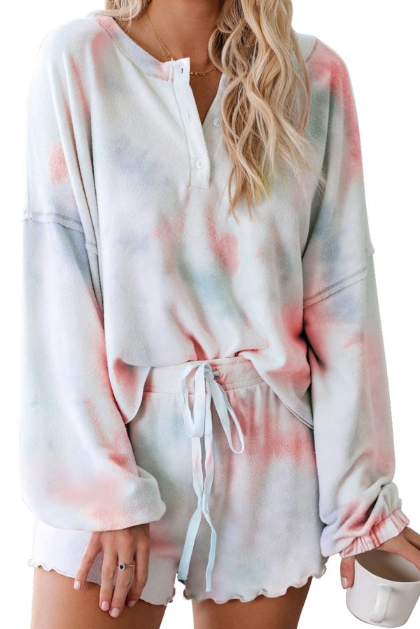 Floral Print Layered Sleeve Mini Dress - Image 25