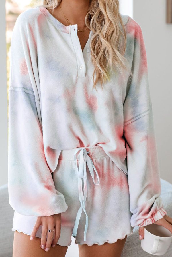 Floral Print Layered Sleeve Mini Dress - Image 13