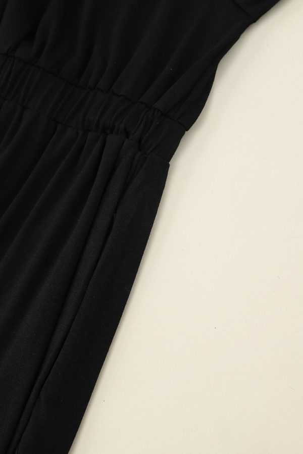 Casual Round Neck Print Long Sleeve Dress - Image 13