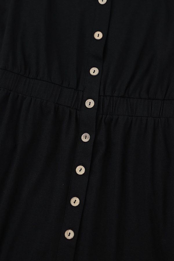 Casual Round Neck Print Long Sleeve Dress - Image 16