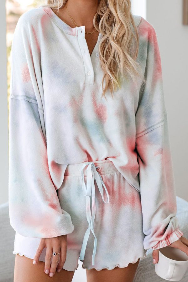 Floral Print Layered Sleeve Mini Dress - Image 22