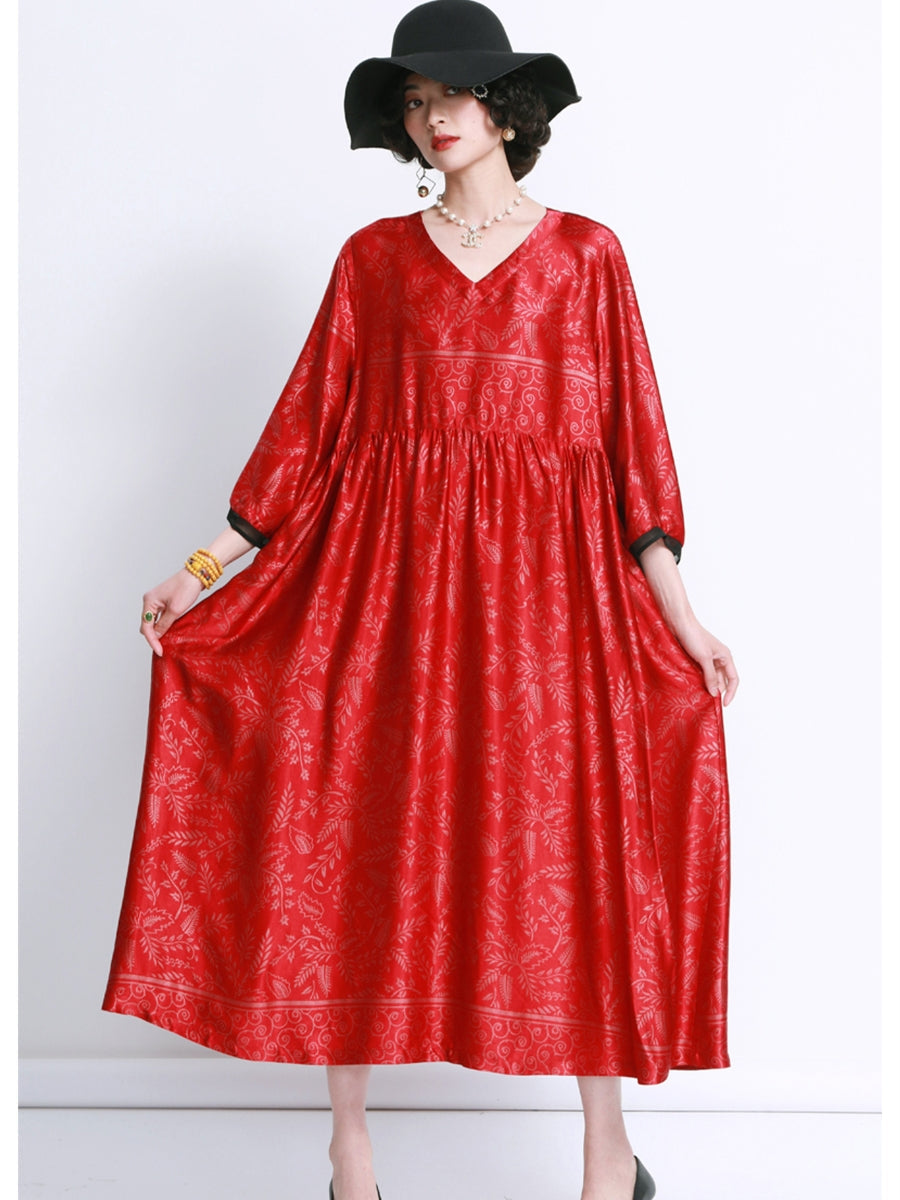 Elegant Black and Gold Floral Maxi Dress - Image 12
