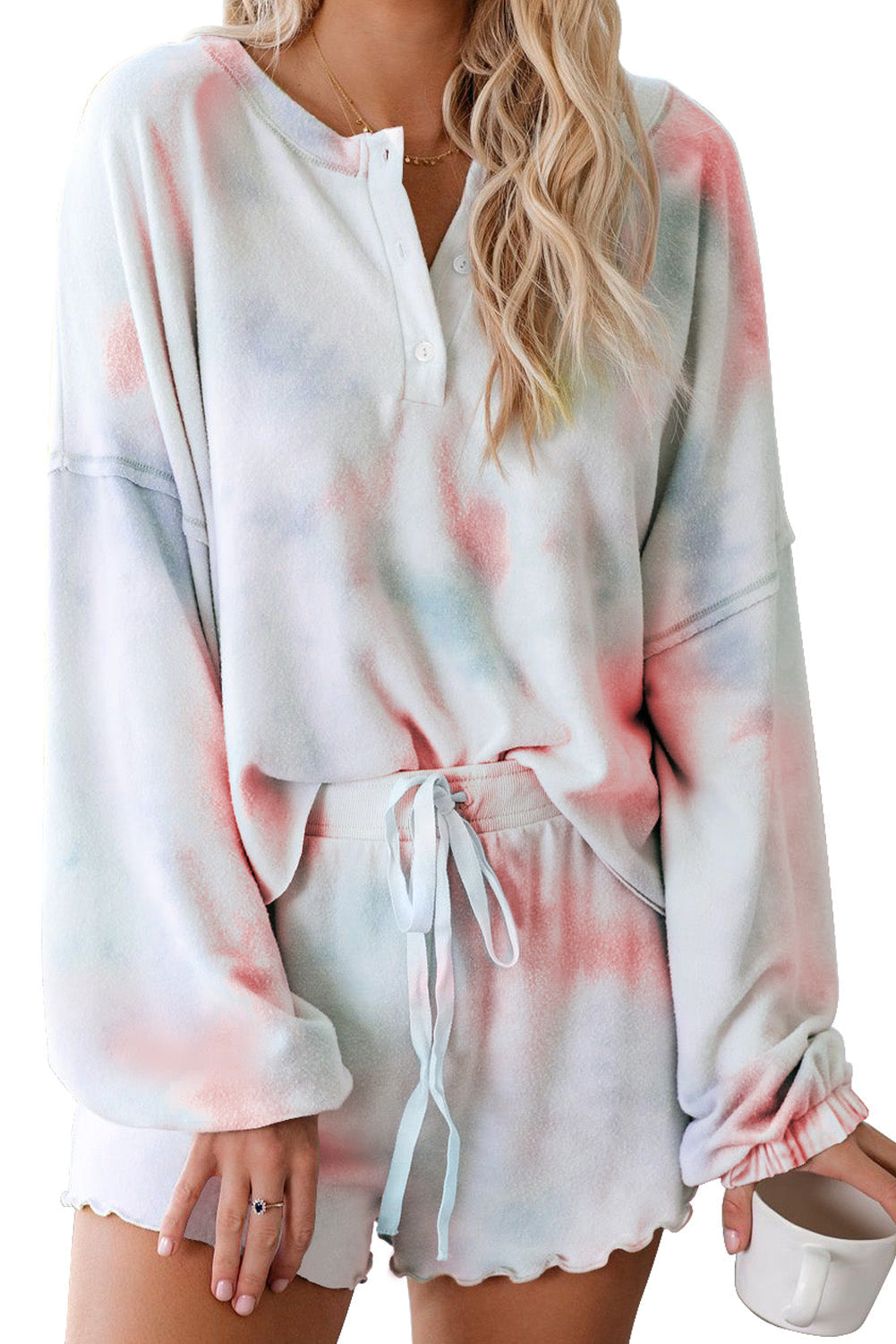Floral Print Layered Sleeve Mini Dress - Image 19