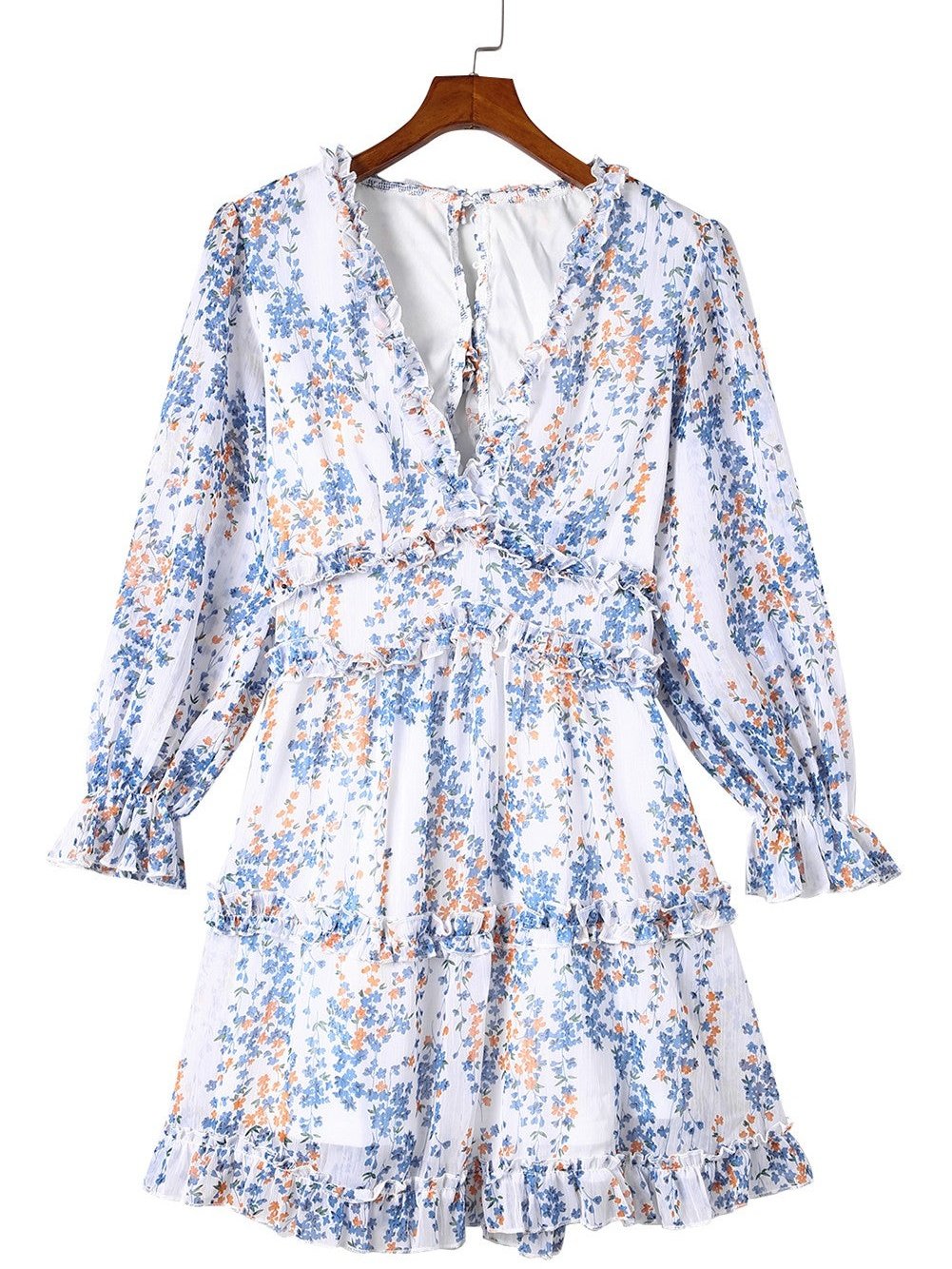 One Shoulder Comfortable And Casual Mini Dress A-Line Gypsy Bishop Poet Straight Across Off-Shoulder Paneled Dress - Image 33