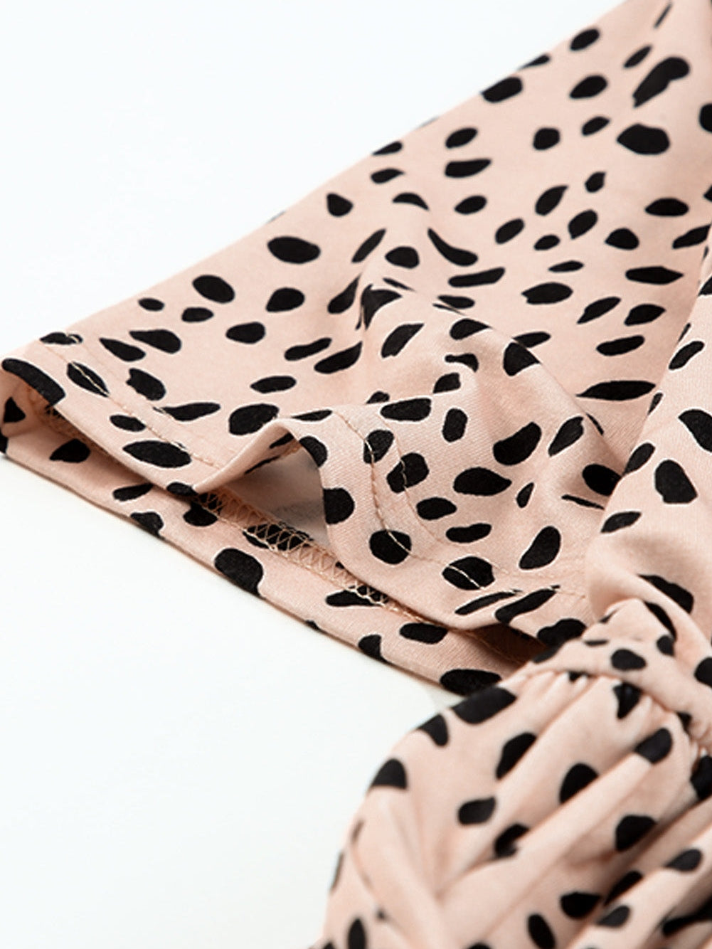 Temperament Floral Casual Strap Waist Round Neck Mini Dress - Image 23