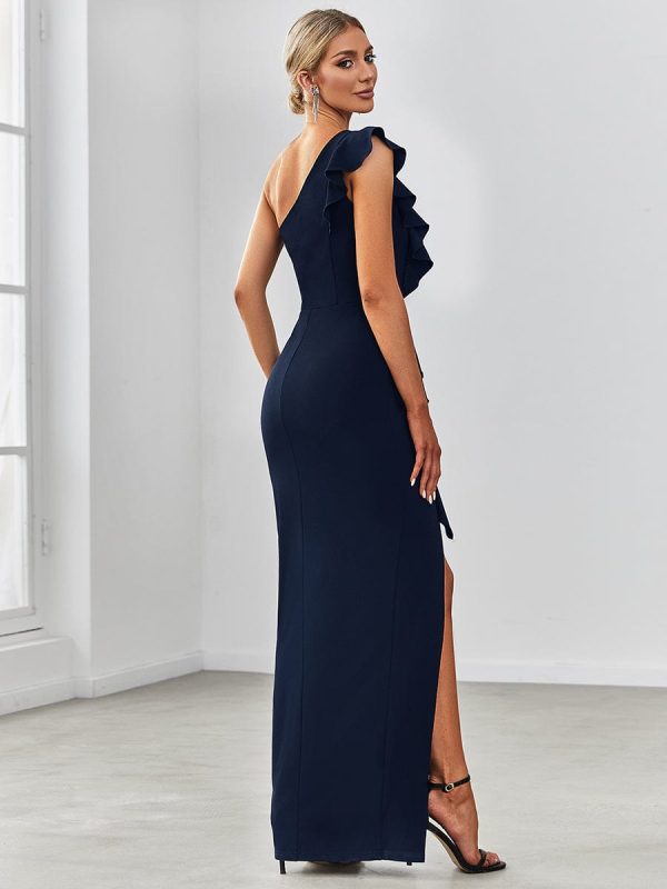 Elegant Sleeveless Pencil Evening Gown - Image 12