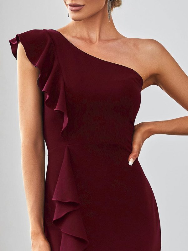 Elegant Sleeveless Pencil Evening Gown - Image 20