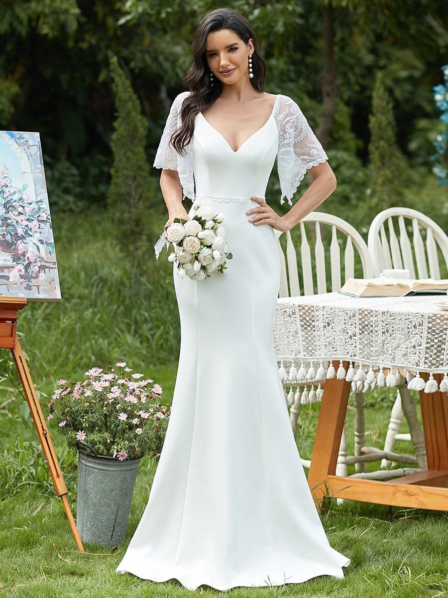 Flirty Sequined V-Neck Maxi Party Dress with Flare Sleeves - Image 11