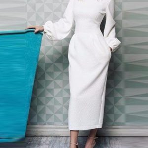 Long-sleeved Elegant Women's Suits Dress