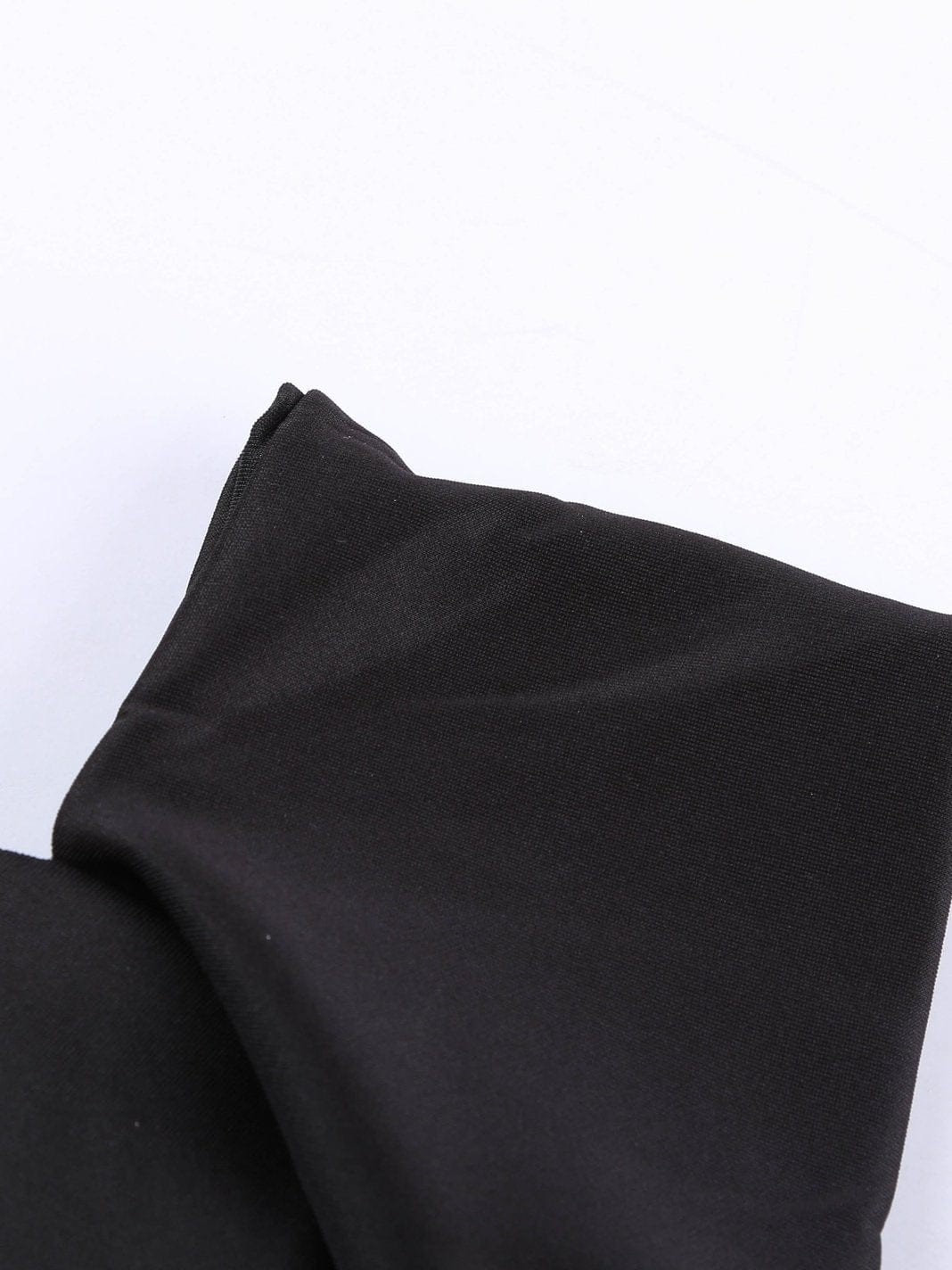 Solid Color Sleeveless Slim Irregular Dress - Image 9